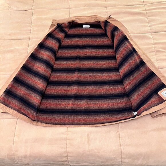 Taylor Stitch Lined Shop Shirt / Shirt Jac Tobacco / 44 XL - Picture 7 of 13